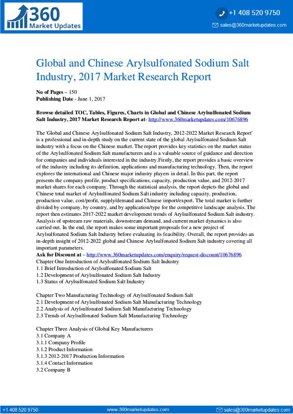 Arylsulfonated-Sodium-Salt-Industry-2017-Market-Re