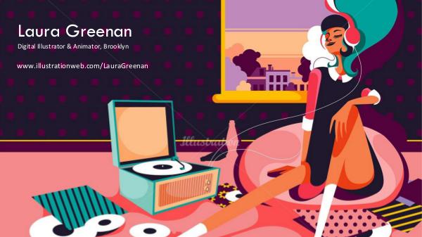 Laura Greenan – Retro and Pop Illustrator, London Laura Greenan – Retro and Pop Illustrator, London