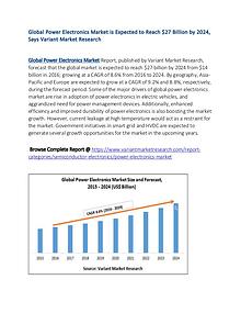 Power Electronics Market, Market Size, Outlook, Trend and Forecast