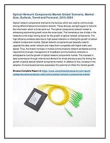 Photonic Crystal Market Global Scenario