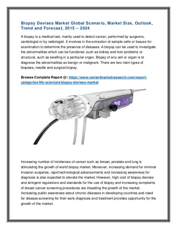 Biopsy Devises Market