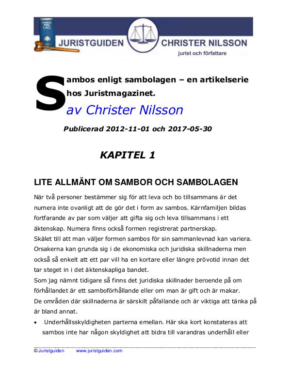 JURISTGUIDEN 01 KAPITEL_01SAMBOS