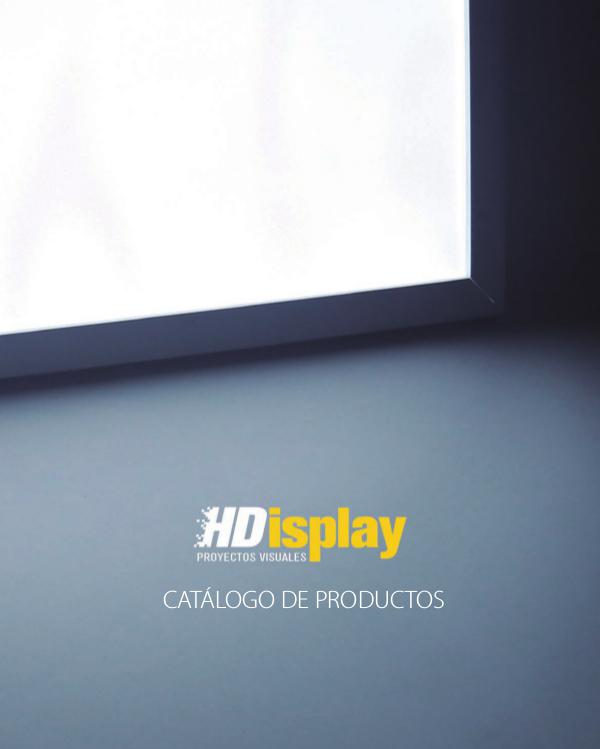 Nuevo Catálogo de Productos 2017 Catalogo_LED_HDisplay