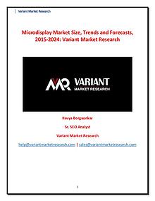 Microdisplay Market