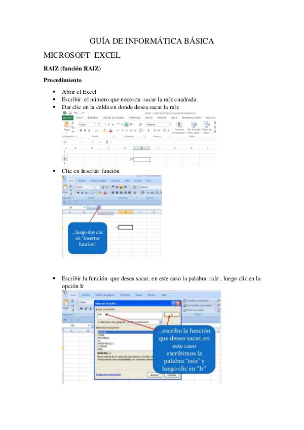 INFORMÁTICA BÁSICA GUÍA DE INFORMÁTICA BÁSICA