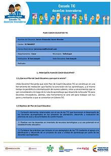 PLAN COACH EDUCATIVO