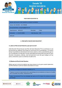 Plan Coach Educativo