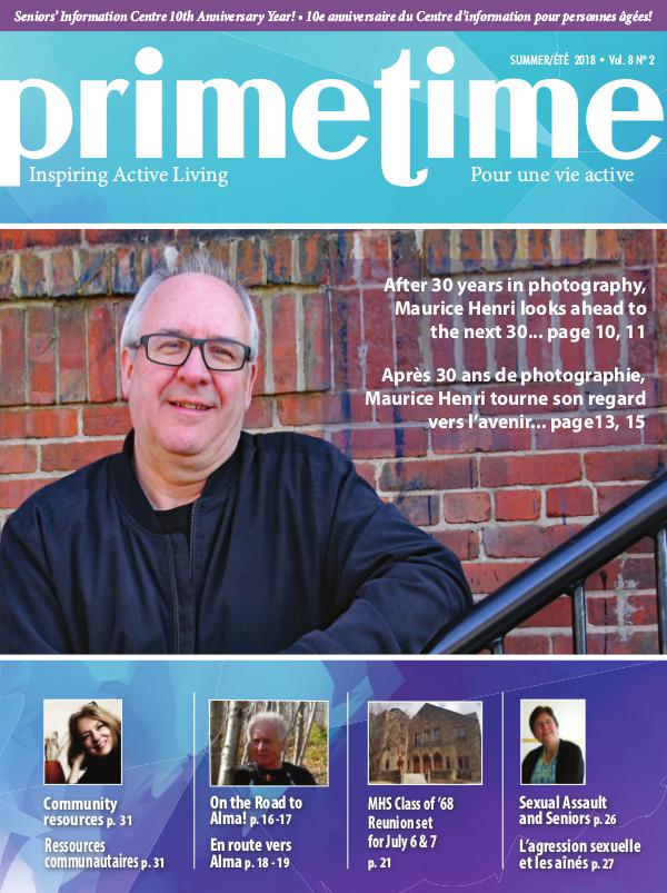 PrimeTime Magazine PrimeTime Summer 2018