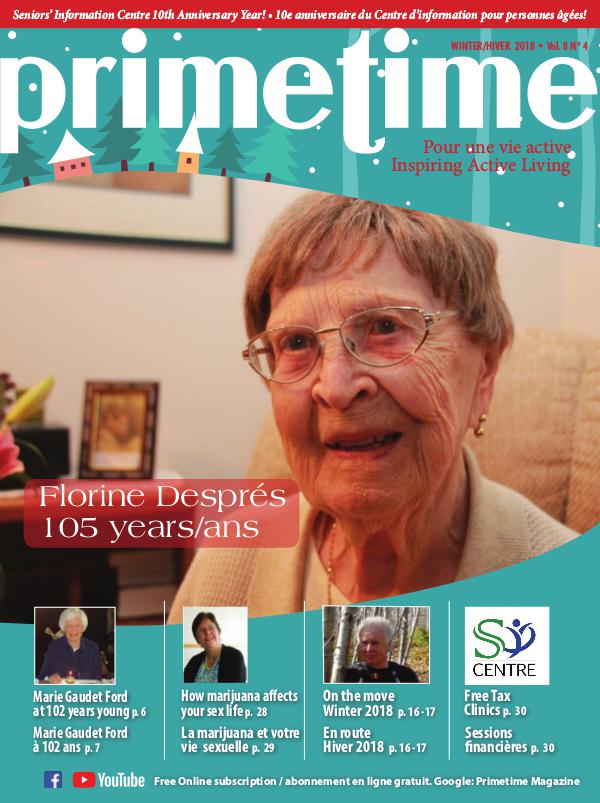 PrimeTime Magazine PrimeTime Winter 2018