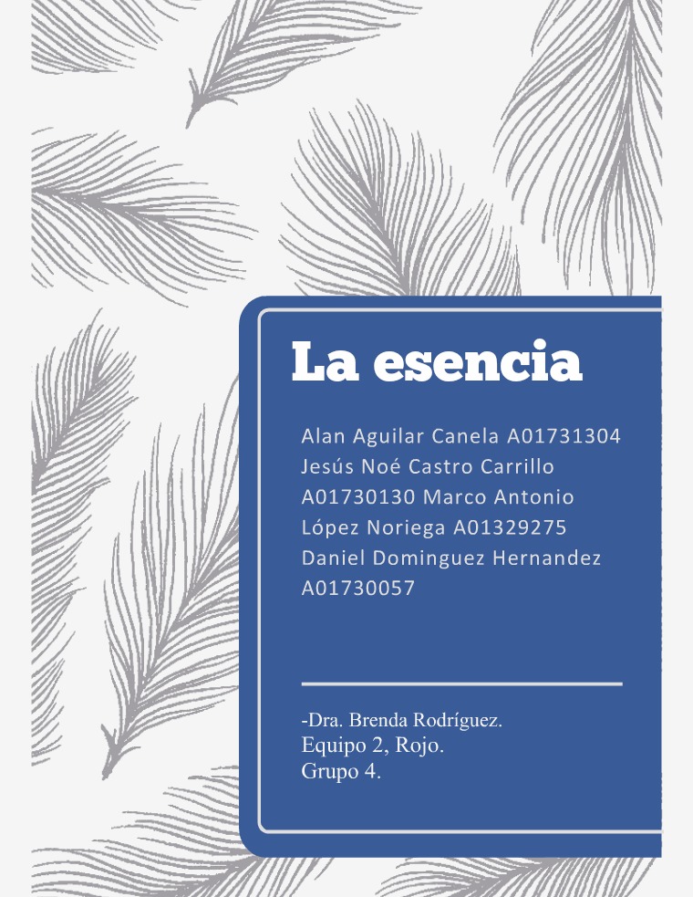 La esencia (Revista) Revista