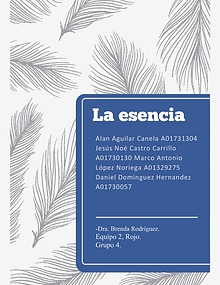 La esencia (Revista)