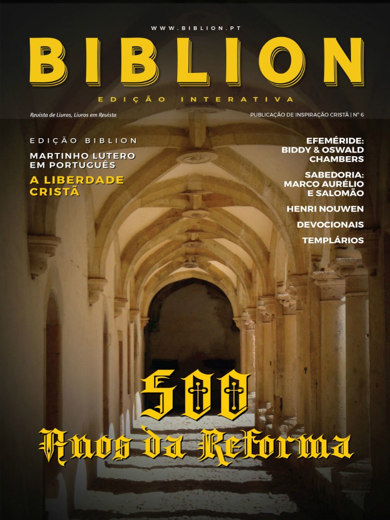 BIBLION MAGAZINE EDIÇÃO INTERATIVA (PT) #6 / NOV-DEZ 2017