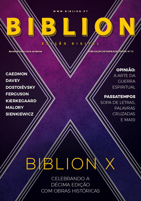 BIBLION MAGAZINE EDIÇÃO INTERATIVA (PT) #10 / OUT-DEZ 2018