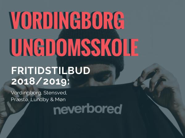 Vordingborg Ungdomsskole 16-17 1. Fritidstilbud Juli