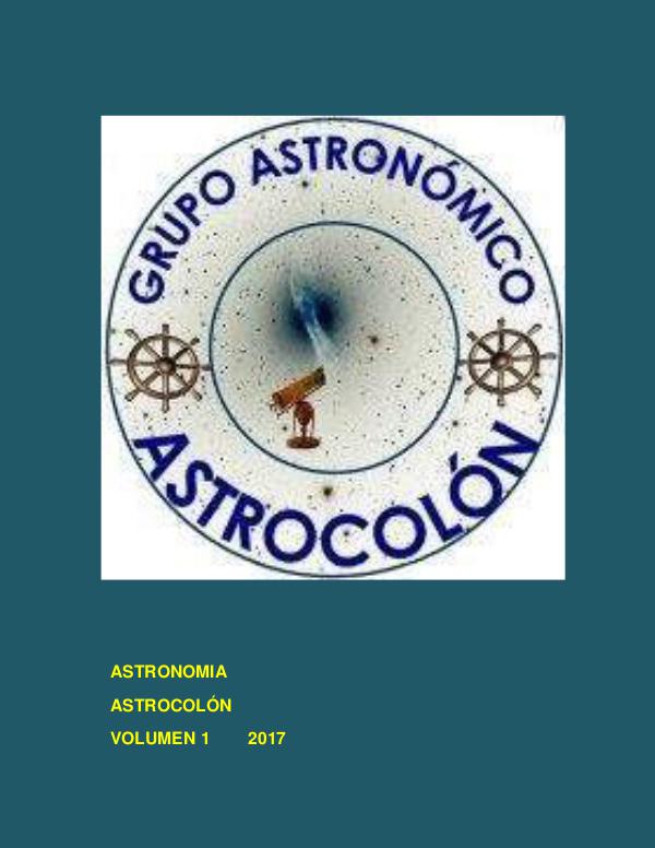 Libro de  Astronomía Colón 2017 LIBRO DE ASTRONOMIA 2017