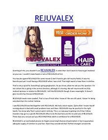 REJUVALEX - Entirely risk free and totally natural