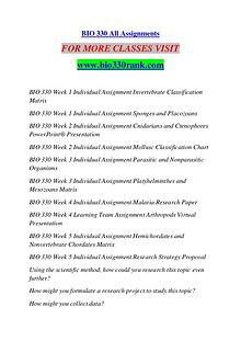 BIO 330 RANK Keep Learning /bio330rank.com