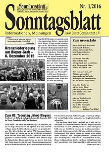 Sonntagsblatt