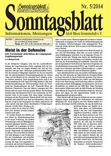 Sonntagsblatt