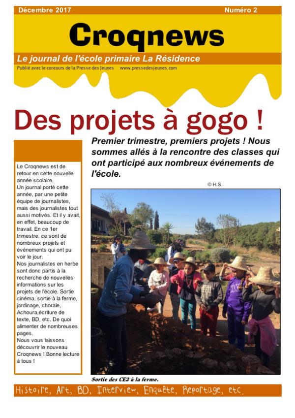 Croqnews n°2 croqnews n°2