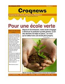 Croqnews n°3 - 2e trimestre 2018