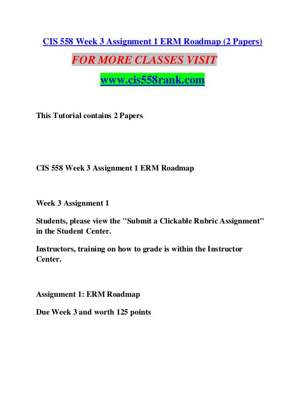 CIS 558 RANK  Great Stories/cis558rank.com CIS 558 RANK  Great Stories/cis558rank.com