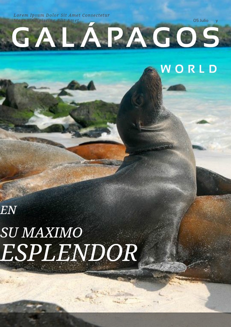 Galápagos en su máximo esplendor 1