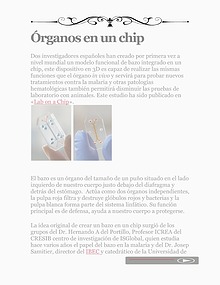 Órganos en un Chip