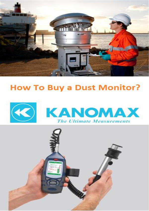 Prompt Readings Hot Wire Anemometer How to purchase a dust monitor?