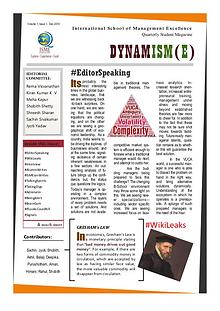 DYNAMISM(E) - Biannual Student Magazine