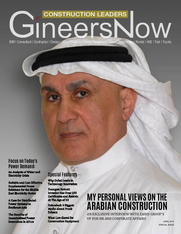 Construction Middle East: Arabian Civil Engineers by GineersNow GineersNow Engineering Magazine Issue No. 014, Sau