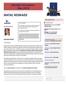 NATAL NOMADS Golf Club Monthly issue