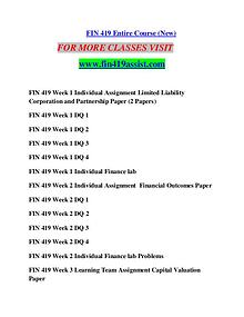 FIN 419 ASSIST Perfect Education/fin419assist.cofi