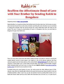 Premium Assortment of Rakhis and Gifts at Rakhi.in