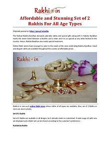 Premium Assortment of Rakhis and Gifts at Rakhi.in