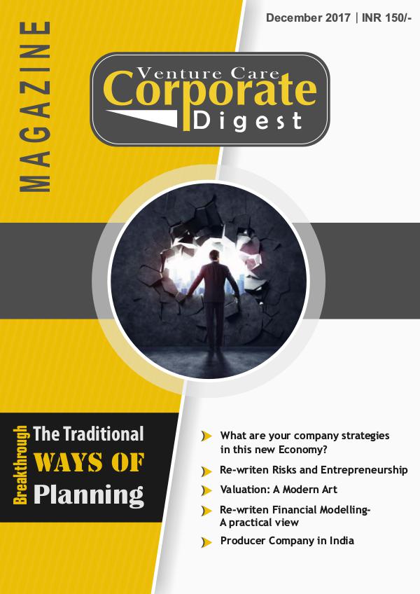 Corporate Digest Magazine- December/2017 corporate digest December 2017