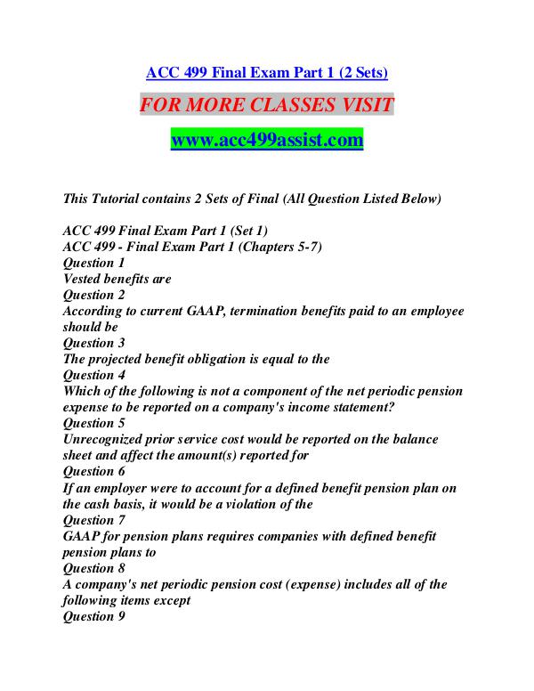 ACC 499 ASSIST Extraordinary Success/acc499assist.com ACC 499 ASSIST Extraordinary Success/acc499assist