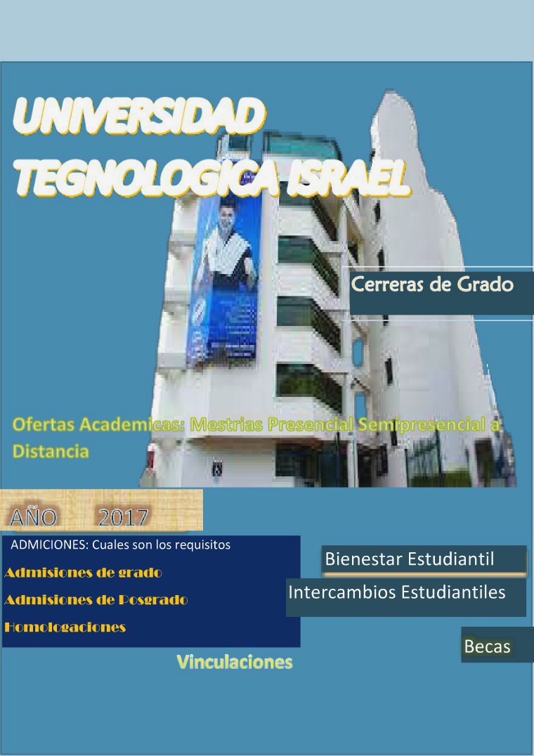 Universidad Israel revista