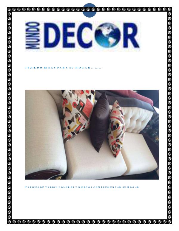 MUNDODECOR S.A. JOOMAG REVISTA