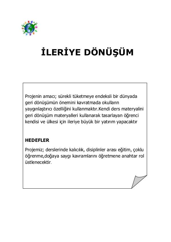 ileriye dönüşüm başladı Magazine ileriye dönüşüm başladı