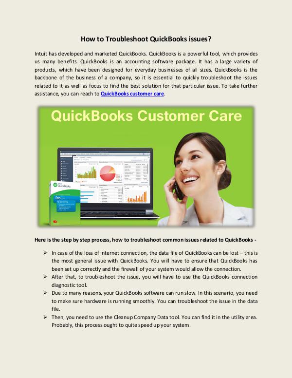 How to Troubleshoot QuickBooks issues? quickbooks tech support phone number