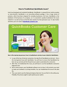 How to Troubleshoot QuickBooks issues?