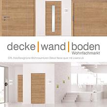 dwb Wohnraumtüren CPL Holz Design Line mit Lisenen