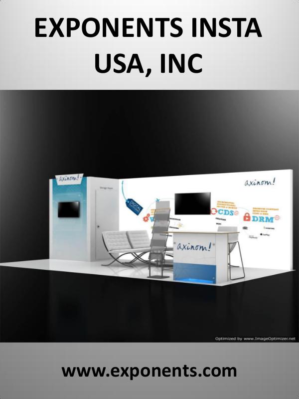 Exponents Trade Show Displays Exponents Insta USA, Inc