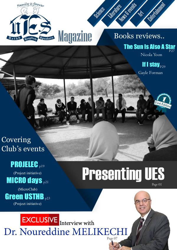 USTHB English Speakers Magazine USTHB English Speakers Magazine 1st Edition