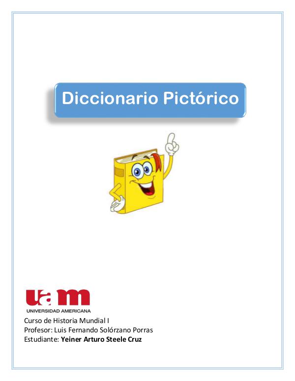 Diccionario Pictórico Diccionario Pictórico