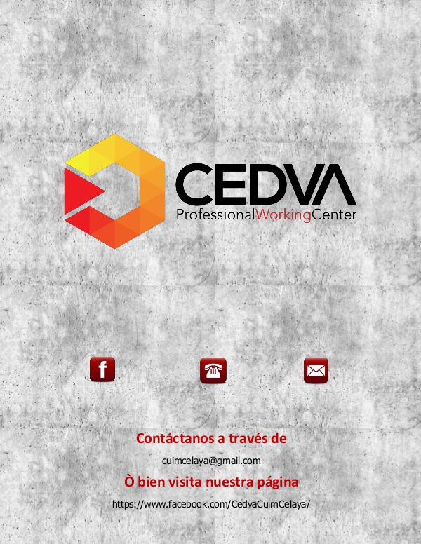 CEDVA ESPECIALES Catalogo Actualizado Agosto 10