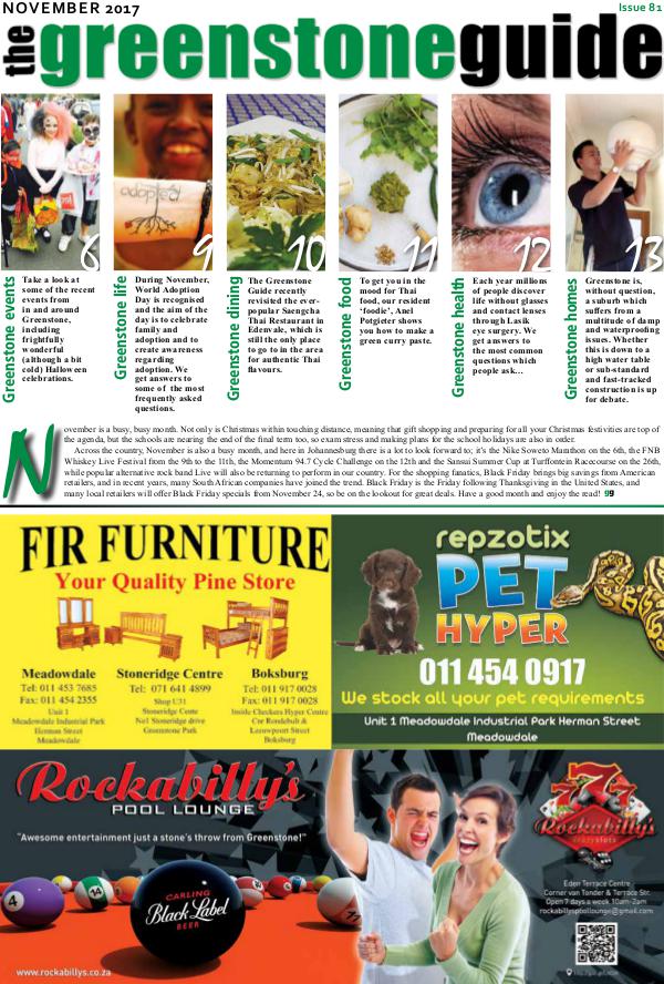 The Greenstone Guide November 2017