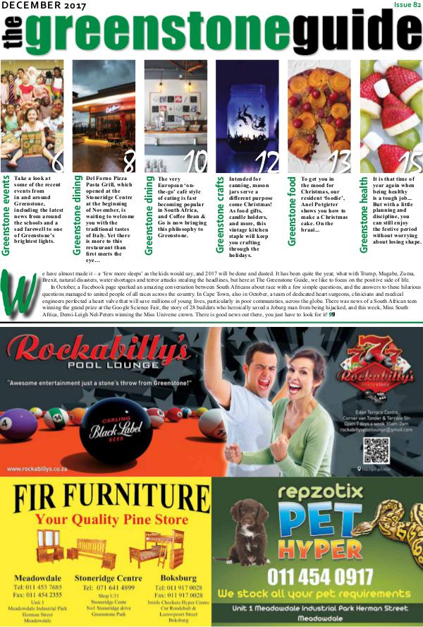 The Greenstone Guide December 2017