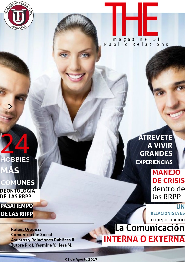 The Magazine Of Public Relations The Magazine Of Public Relations